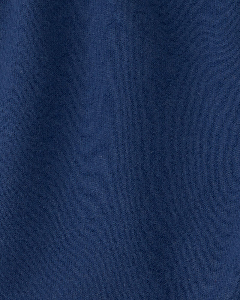 Baby Boy French Terry Shorts - Blue, image 3 of 4 slides