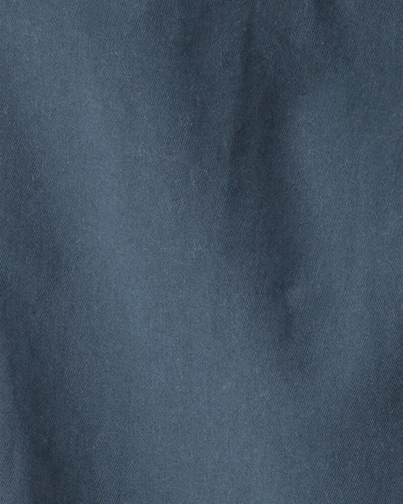 Boys Cotton Chino Pants - Navy, image 2 of 3 slides