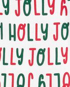 2-Piece Holly Jolly Cotton Blend Pyjamas, image 2 of 3 slides