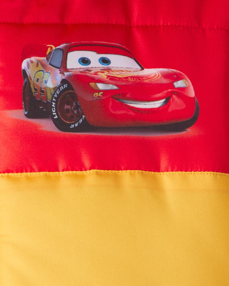 Toddler Boy &copy;Lightning McQueen Heavyweight Winter Jacket - Red/Blue, image 3 of 3 slides