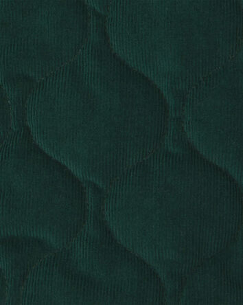 B&eacute;b&eacute; gar&ccedil;on - Blouson matelass&eacute; en velours c&ocirc;tel&eacute; &ndash; Vert, 