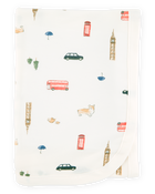 Baby London Print PurelySoft Blanket, image 1 of 3 slides