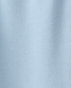 Baby Boy French Terry Joggers - Blue, image 4 of 5 slides