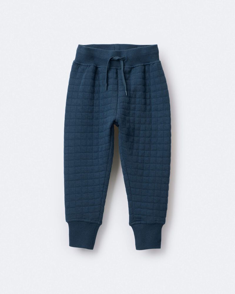 Toddler No-Seam Jogger Pant - Deep Teal, image 5 of 8 slides