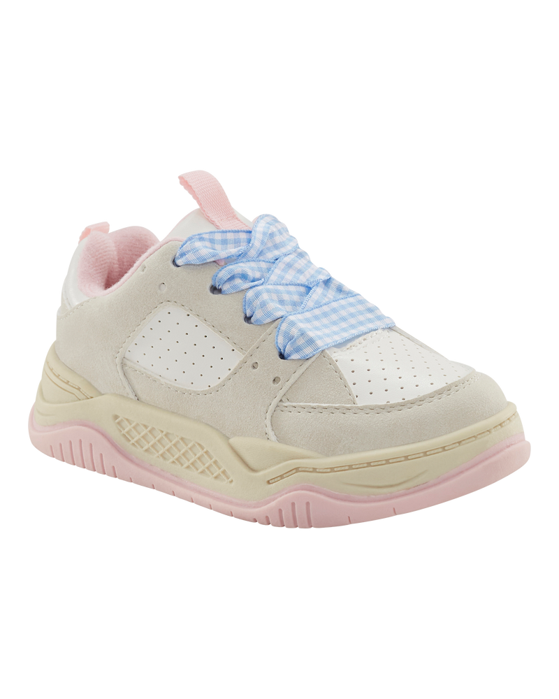 Toddler Casual Sneakers - Pink/Blue, image 1 of 7 slides