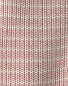 Baby Girl Organic Cotton Sweater Knit Jumpsuit, image 3 of 4 slides