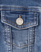 Tout-petit fille - Blouson en denim - D&eacute;lav&eacute; moyen, image 2 sur 2 diapositives