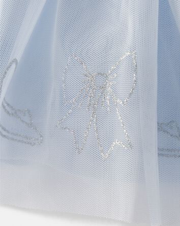 Toddler Girl Disney&copy; Cinderella Glitter Tulle Skort - Blue, 