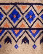 Boys Fair Isle Sweater - Brown, image 2 of 3 slides