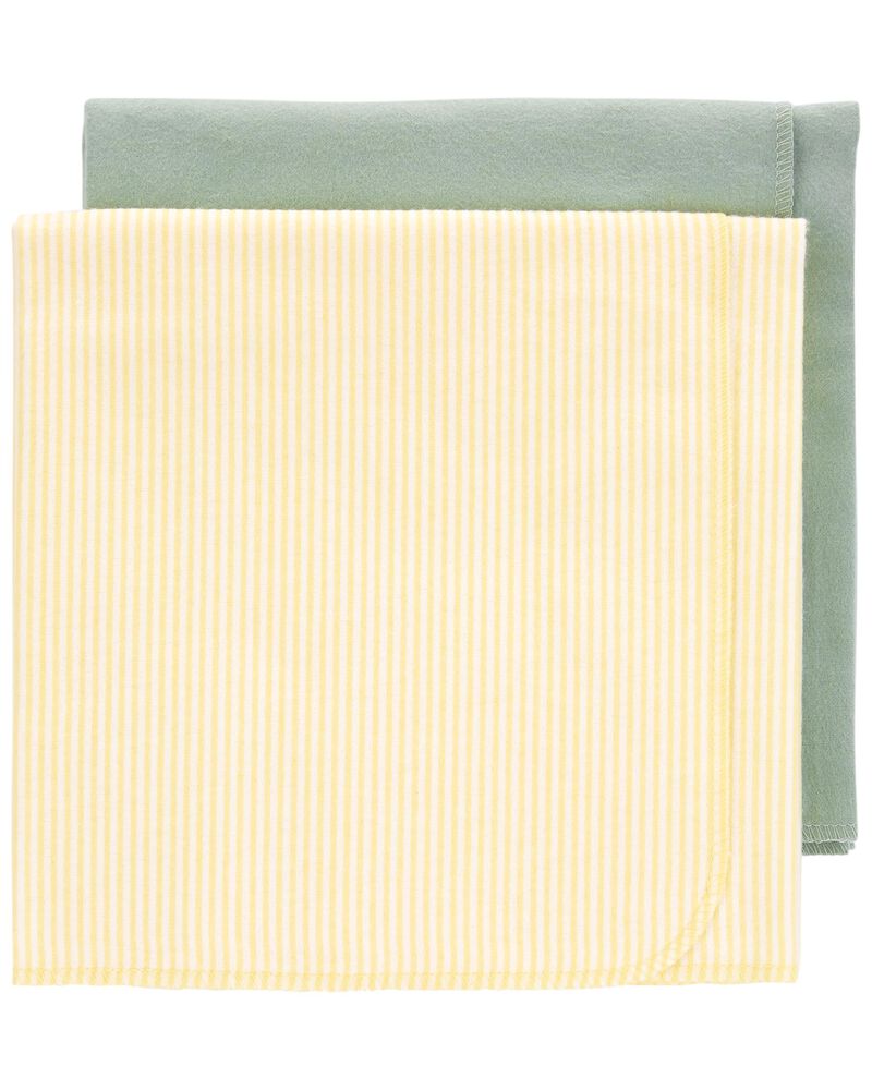 3-Pack Sage Swaddle Blanket Set, image 3 of 8 slides