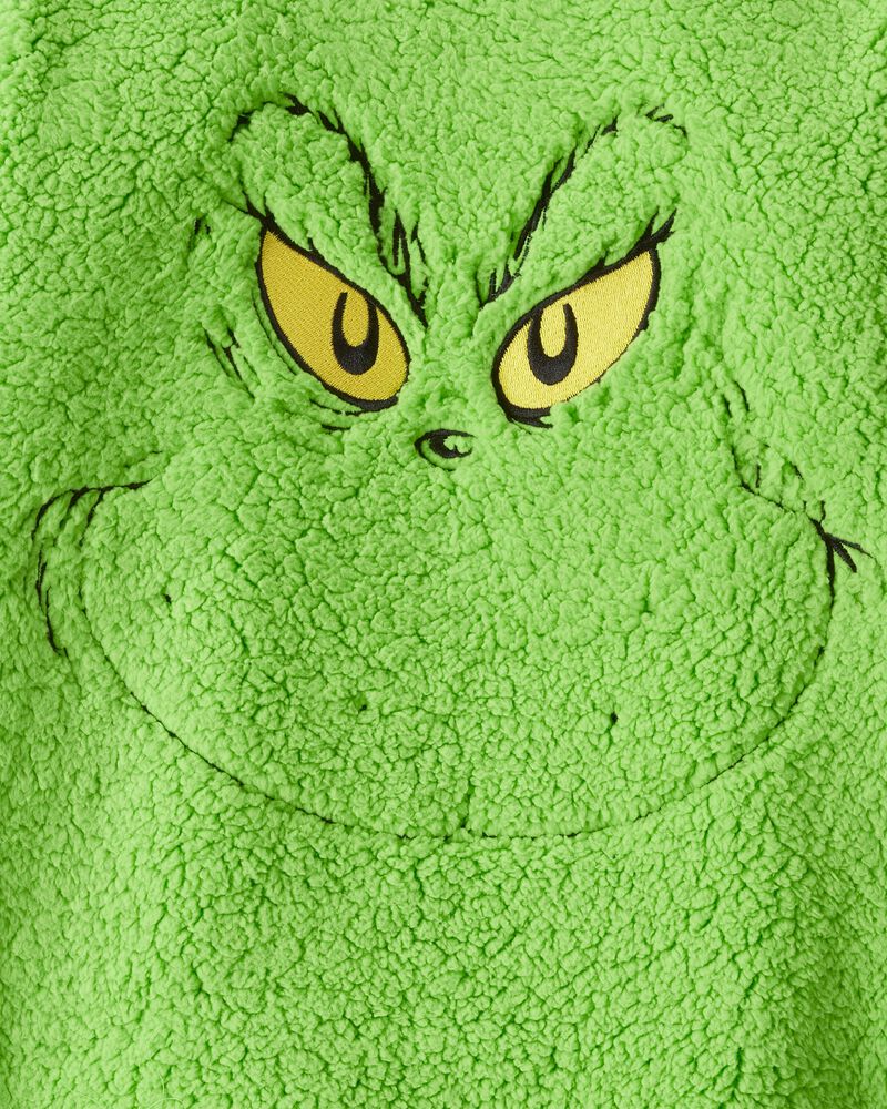 Kid Christmas Dr. Seuss&trade; The Grinch Pullover Sweatshirt - Green, image 2 of 2 slides
