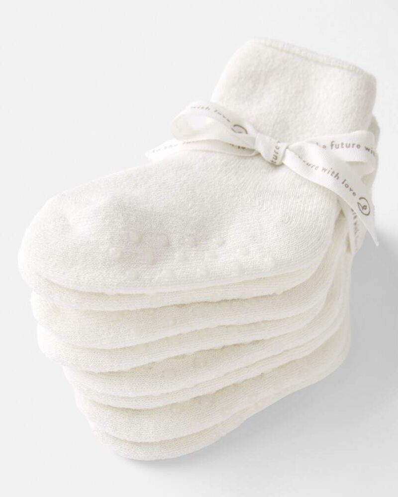Baby 4-Pack No Slip Socks, image 2 of 3 slides