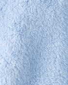Toddler Boy Bluey&trade; Sherpa Hooded Zip-Up Jacket - Blue, image 3 of 3 slides