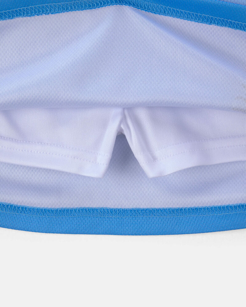 Ensemble 2 pi&egrave;ces chandail de soccer et jupe-short Umbro de l&rsquo;Argentine pour toute-petite - Bleu clair/Blanc, image 7 sur 9 diapositives