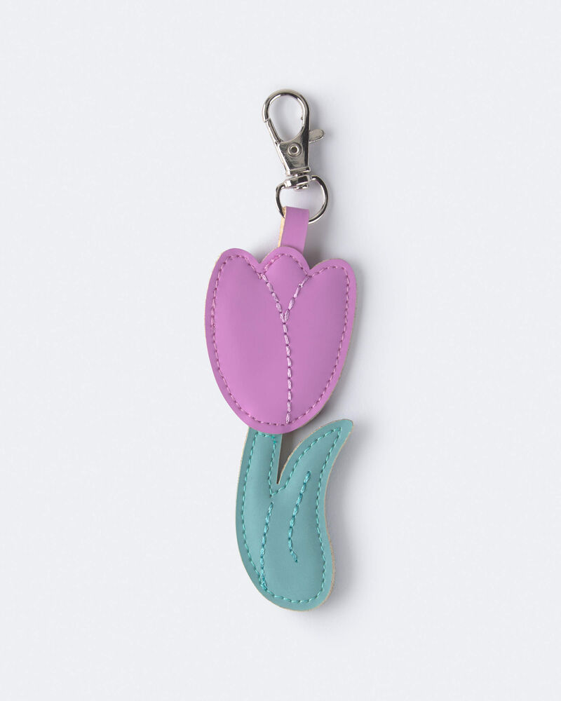 Toddler Girl Tulip Bag Charm - Purple/Blue, image 1 of 4 slides
