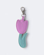 Toddler Girl Tulip Bag Charm - Purple/Blue, image 1 of 4 slides