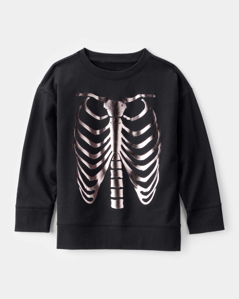 Boys Skeleton Long-Sleeve Graphic Tee, image 1 of 3 slides