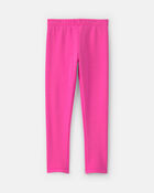 Filles - Legging extensible en molleton &ndash; Rose, image 2 sur 4 diapositives