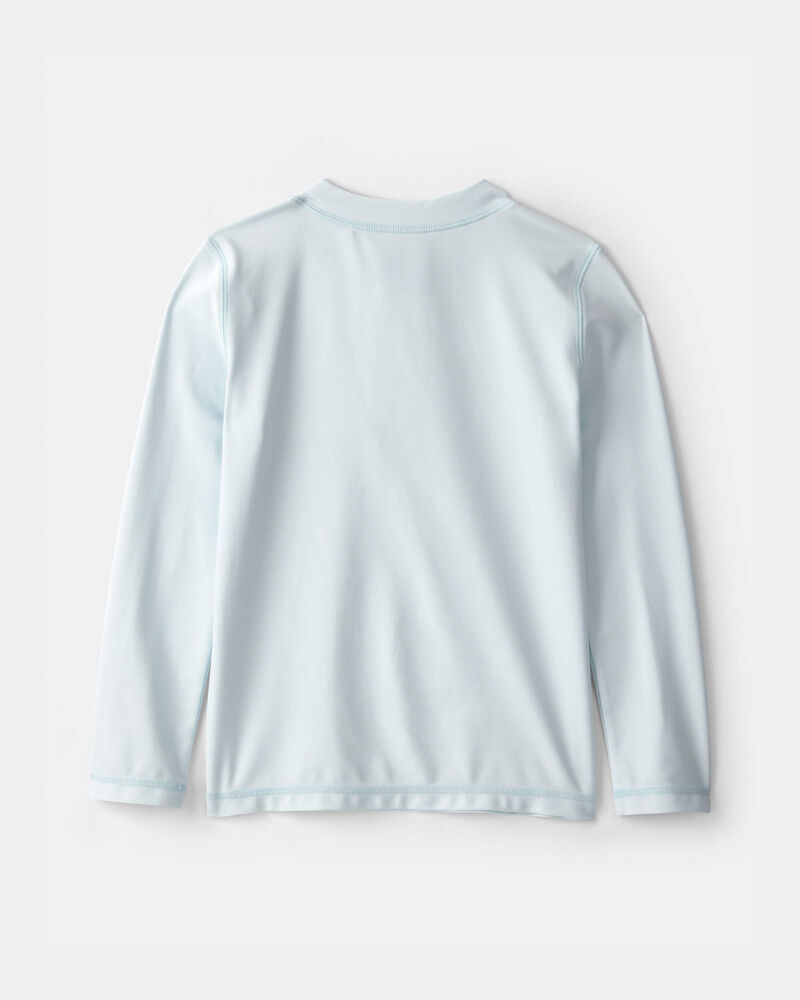 Ensemble 2 pi&egrave;ces haut dermoprotecteur et short maillot de bain &agrave; motif de citrons pour gar&ccedil;on - Bleu, image 3 sur 6 diapositives