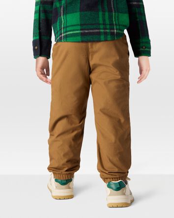 Toddler Pull-On Poplin Pants, 
