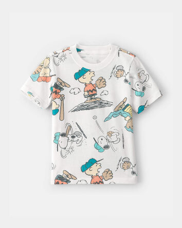 Tout-petit - T-shirts &agrave; imprim&eacute; Snoopy des Peanuts&trade; &ndash; Blanc, 