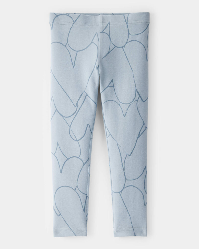 Toddler Girl Heart Leggings, image 1 of 4 slides