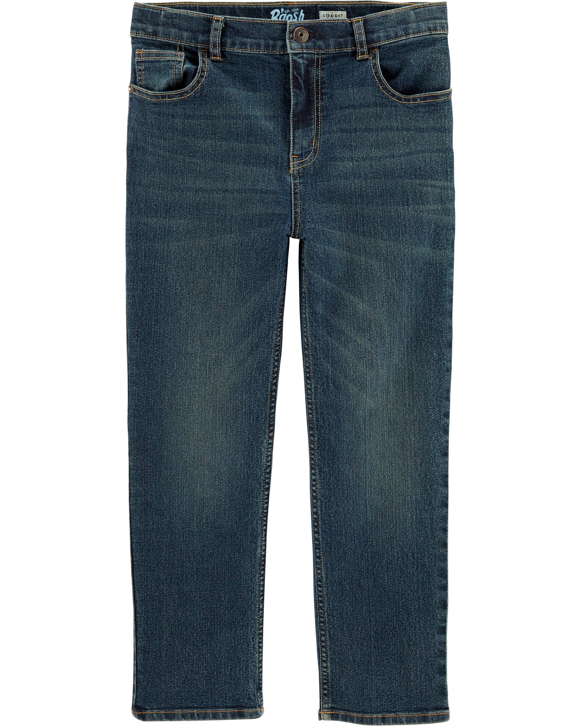 Dark rinse sales denim