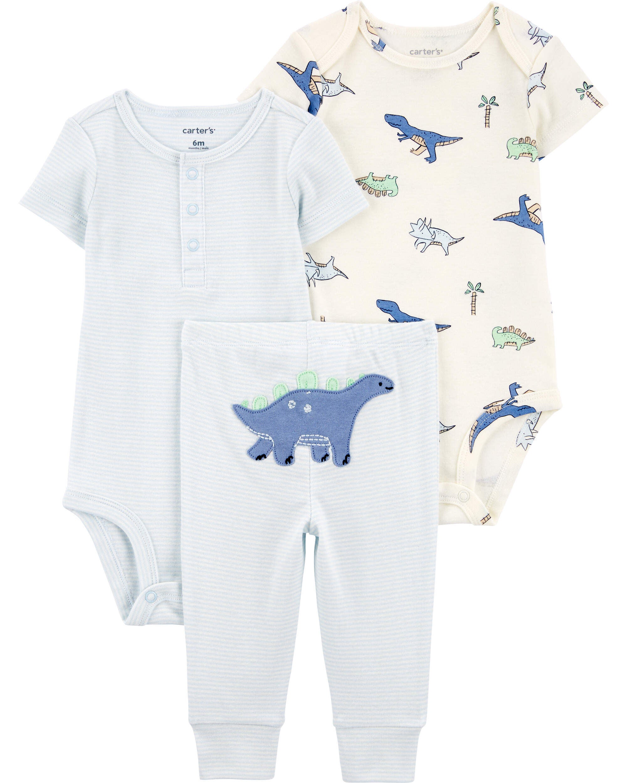 Baby Boys Baby 3 Piece Dinosaur Little Outfit Set 9M Carter s