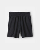 Boys Mesh Active Shorts - Black, image 1 of 5 slides