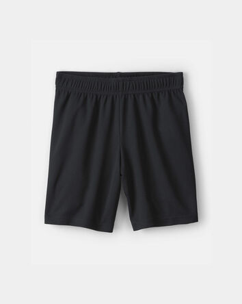 Boys Mesh Active Shorts - Black, 