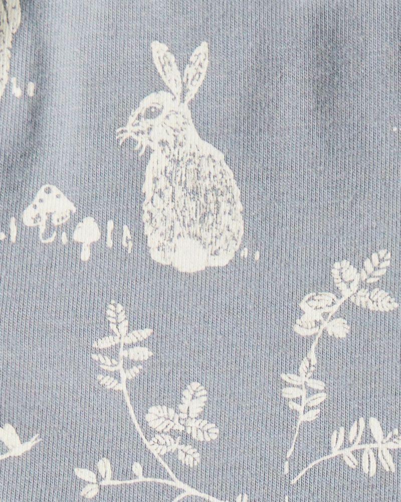 Bébé Robe en coton biologique à motif de lapin, image 5 sur 6 diapositives