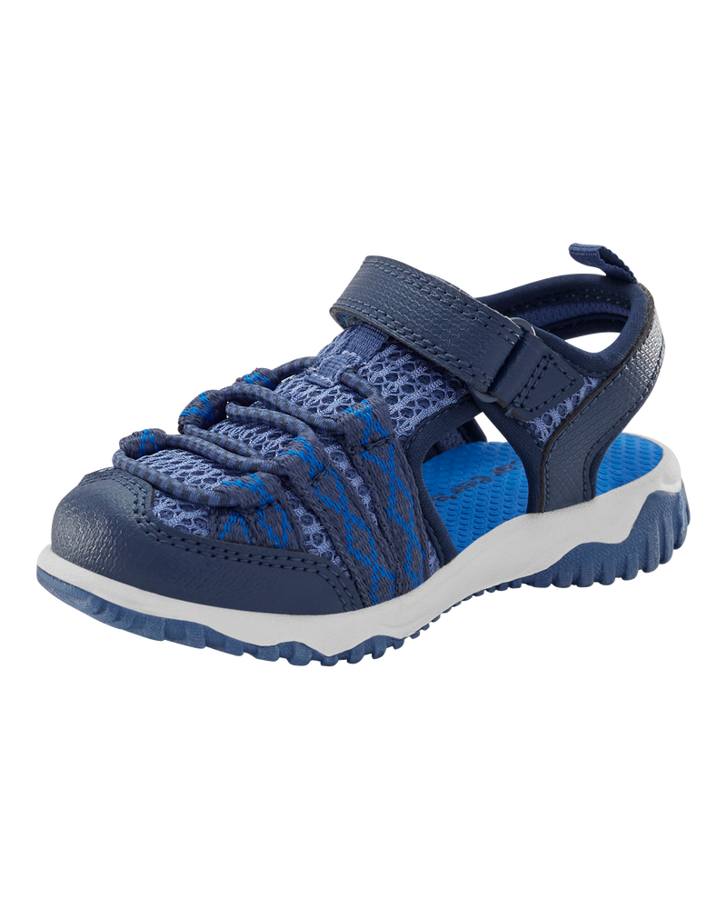 Toddler Athletic Play Sandals - Navy, image 7 of 7 slides