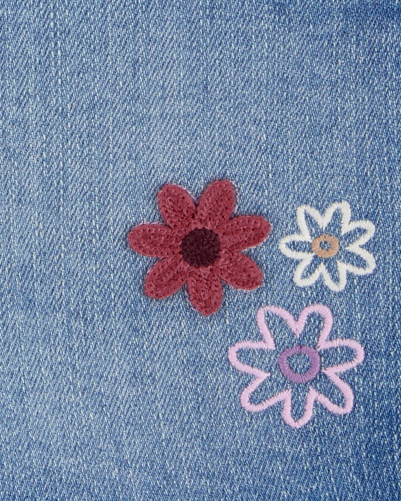 Toddler Iconic Denim Shorts - Blue, image 5 of 6 slides