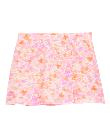 Kid Floral Golf Skort - Pink, 