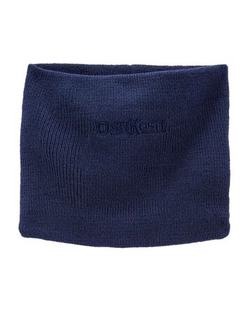 Boys Knit Neck Tube - Navy, 