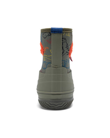 Toddler Boy Mounty Neoprene Snow Boots - Green, 