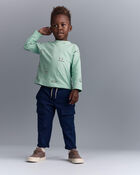 Tout-petit gar&ccedil;on - Pantalon cargo - Bleu marine, image 3 sur 7 diapositives