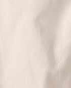 Toddler Boy Linen Pants Made with Organic Cotton, image 4 of 5 slides