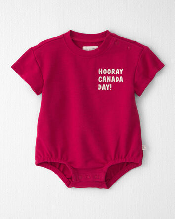 Baby Organic Cotton 'Canada Day' Bubble, 