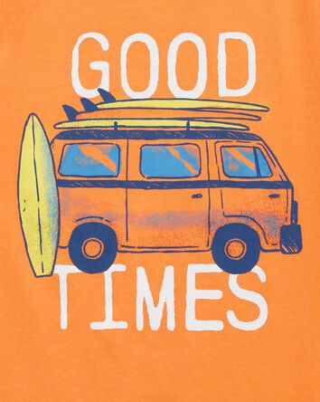 T-shirt imprimé Good times, 