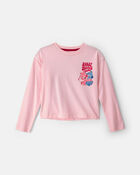 Filles - Haut &laquo;Sweet Hearts Club&raquo; Disney&copy; Lilo & Stitch de la Saint-Valentin &ndash; Rose, image 1 sur 4 diapositives
