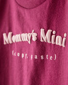 Toddler Girl Mommy's Mini Long-Sleeve Graphic Tee - Burgundy, image 2 of 4 slides