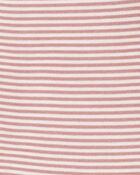 Toddler Girl 1-Piece Striped PurelySoft Footie Pyjamas, image 3 of 5 slides