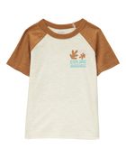 Baby Cotton Blend Short-Sleeve Tee, image 1 of 4 slides