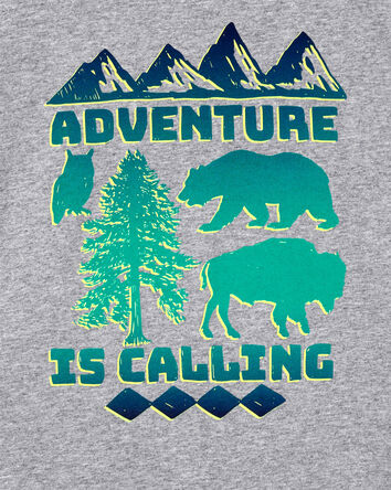 T-Shirt Imprimé Adventure Is Calling, 