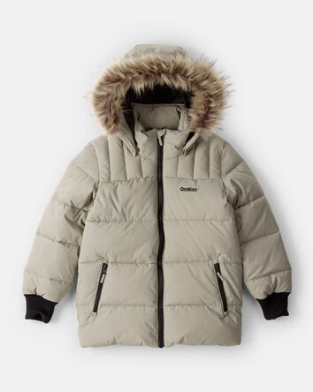 Garçons - Veste urbaine pour garçons chaude et tendance, 