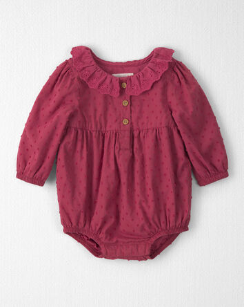 B&eacute;b&eacute; fille - Cache-couche bouffant en coton biologique, 