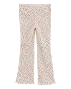 Baby Floral Pull-On Flare Pants, image 1 of 4 slides
