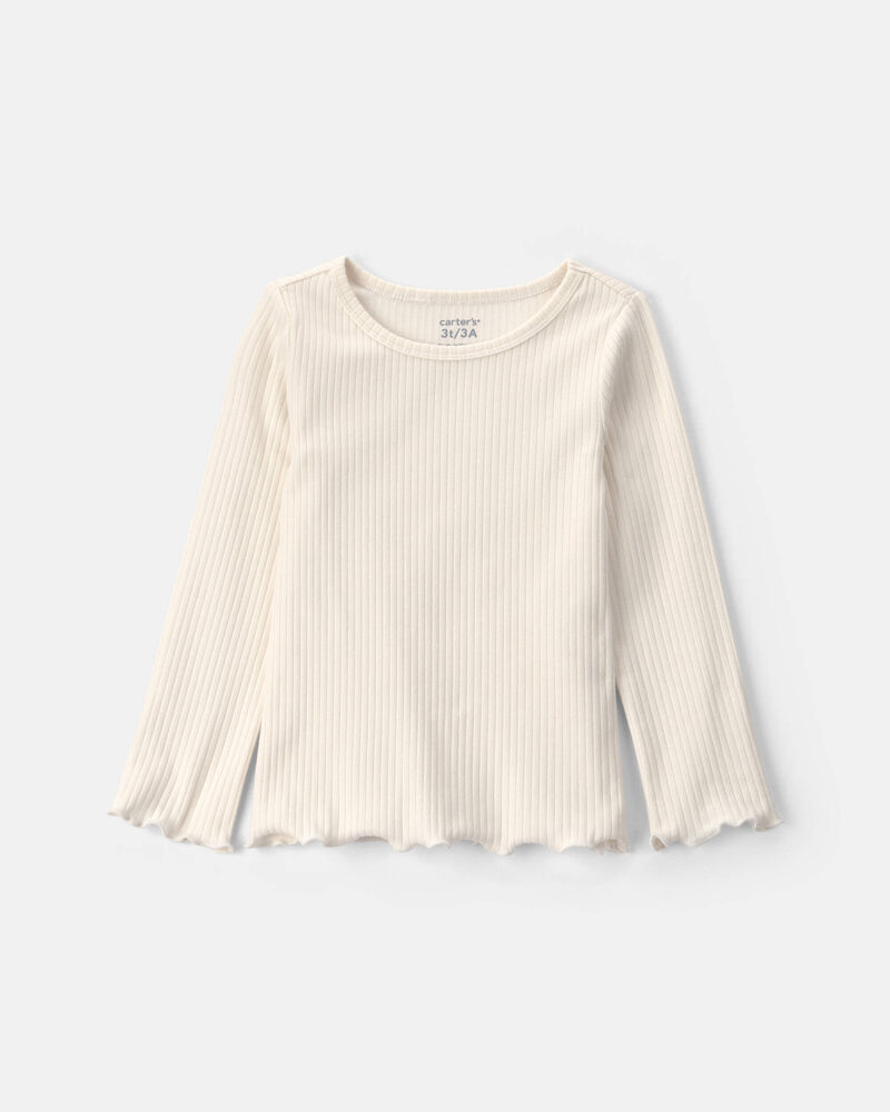 Toute-petit fille - Ensemble 2 pi&egrave;ces robe en serg&eacute; &agrave; n&oelig;uds et manches longues &ndash; Noir/Cr&egrave;me, image 3 sur 5 diapositives