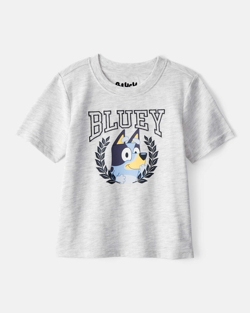 B&eacute;b&eacute; - T-shirt &agrave; manches courtes Bluey - Gris, image 1 sur 2 diapositives